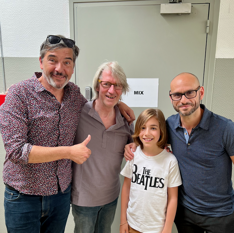 Jean Bisello, Yannick Robert et Olivier Baldissera